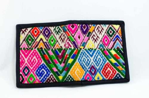 Double Fold Assorted Huipil Wallet - Image 3