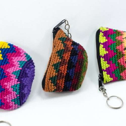 Doz. Half Moon Crochet Key Chains