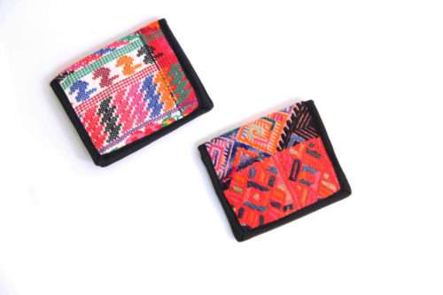 Double Fold Assorted Huipil Wallet