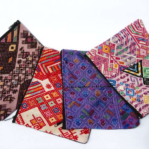 Assorted Huipil Pouches”M”