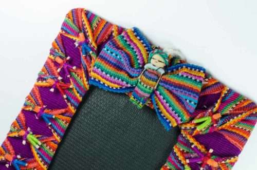 Rectangular Frame Set with Mini Worry Dolls