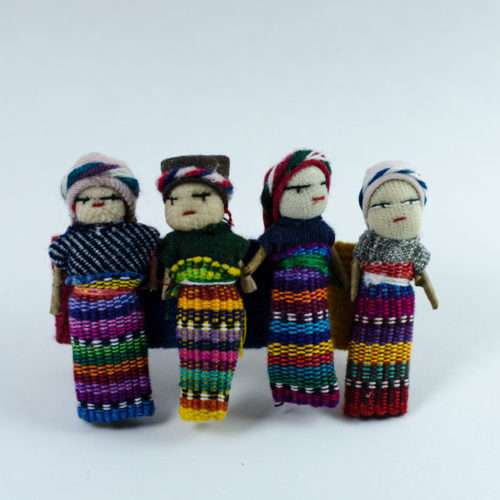 Doz. of Large Worry Dolls Barrette