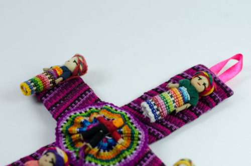Decorative Cross with Worry Dolls "L" - Image 7