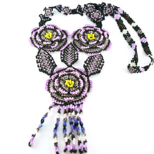 Triple Rose Necklace