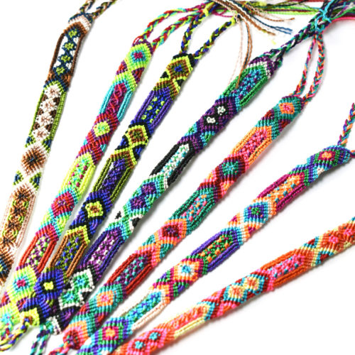 Pack of Neon Friendship Bracelets “S” (60 pieces)
