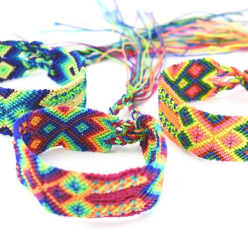 Doz. of Neon Friendship Bracelets “M”
