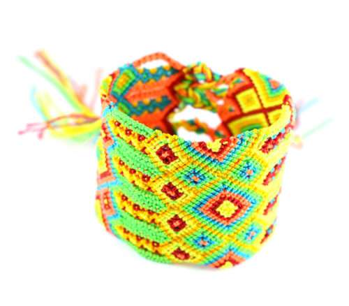 Doz. of Neon Friendship Bracelets "L" - Image 2