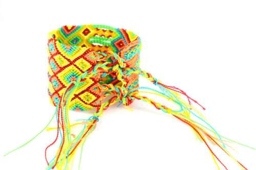 Doz. of Neon Friendship Bracelets "L" - Image 3