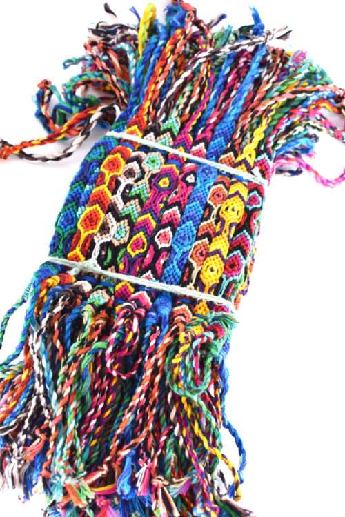 Pack of Cotton Friendship Bracelets "S" (120 pieces) - Image 3