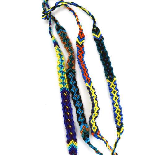 Pack of Silky Style Friendship Bracelets “S” (120 pieces)
