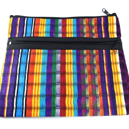 Chal 3 zip Square Pouch