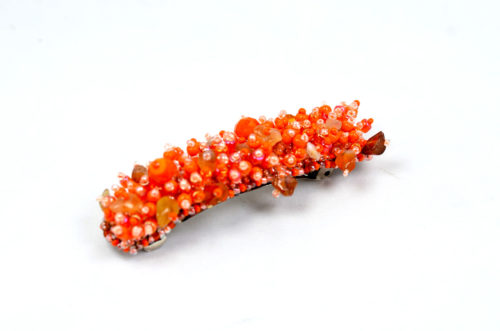 Beaded Crystal Barrette