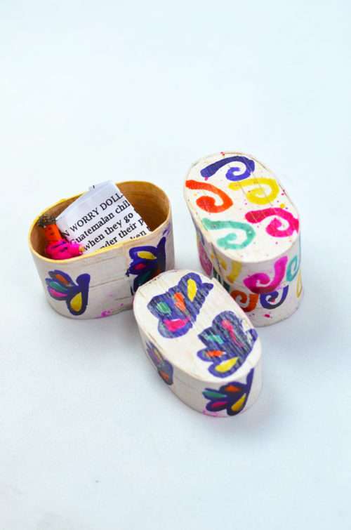 Doz. of Worry Dolls in White Boxes "S"