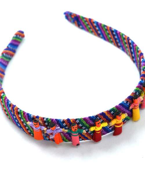Doz. of Hairband with Mini Worry Dolls - Image 2