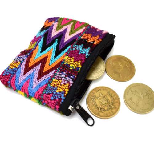 Assorted Double Side Huipil Mini Pouch