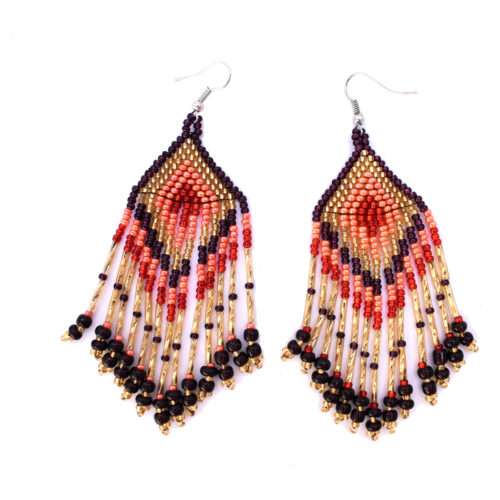 Pair of Long Tail Earrings