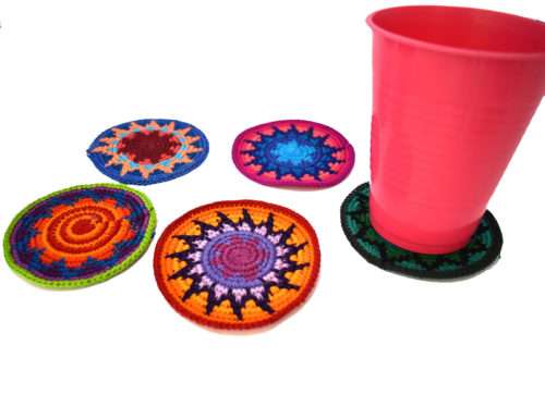 Doz. of Crochet Coaster