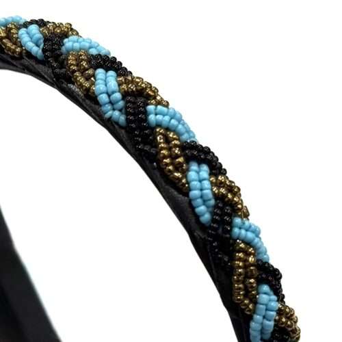 Beaded Braid Headband