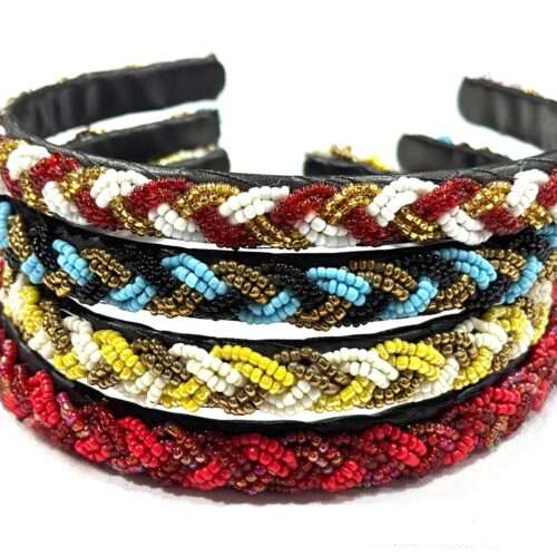 Beaded Braid Headband