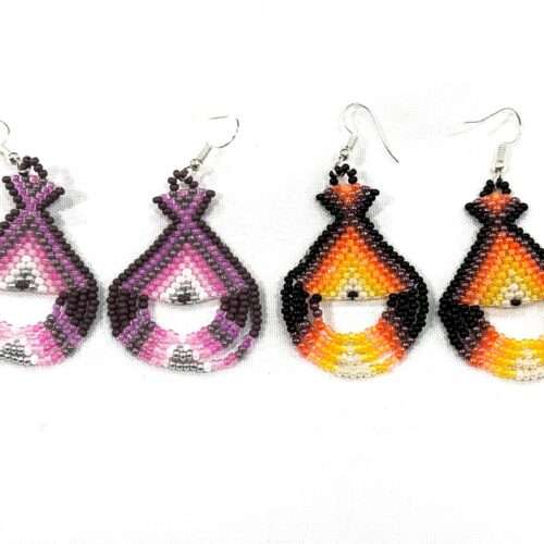 Pair of Vase Design Earrings