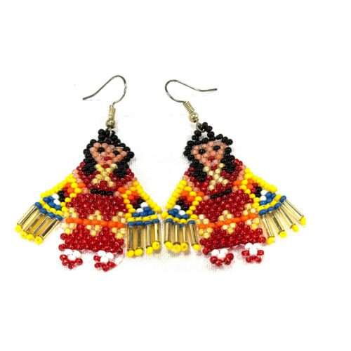 Pair of Native Women Earrings
