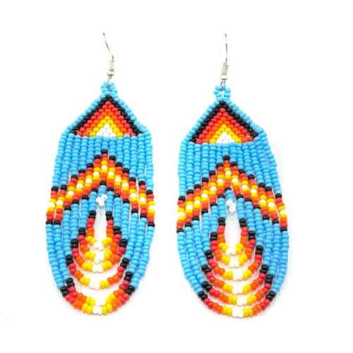 Pair of Native Style Earrings