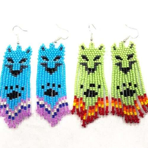 Pair of Wolf Earrings