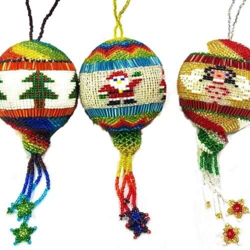 Beaded Piñata Ornament