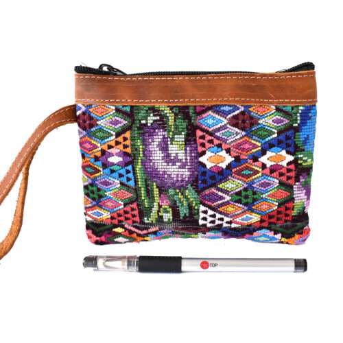 Geo Huipil Wristlet “S”
